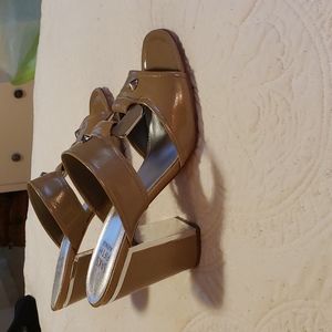 Saks Fifth Avenue block heel womans sandal